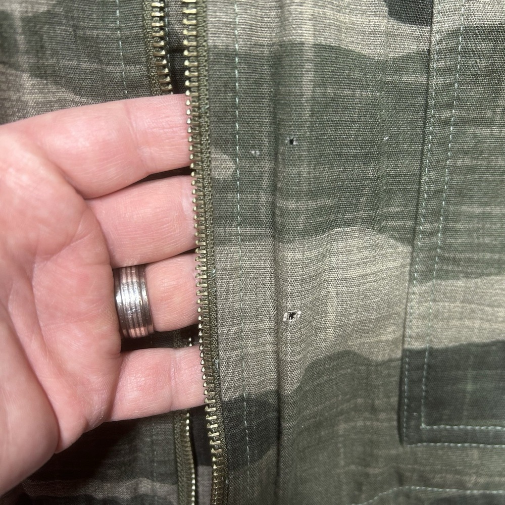 Columbia Loma Vista Hooded Jacket Mens L‎ Camo Camouflage Hunting *TINY HOLES - Picture 16 of 16